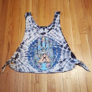 🌻[3for $15] NWOT Tie Dye Hamsa Tank